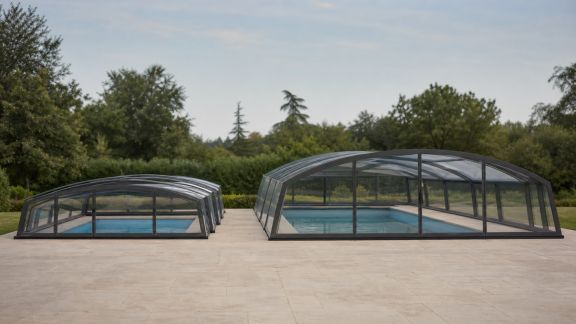Petit ou grand espace ? Bien choisir son abri de piscine