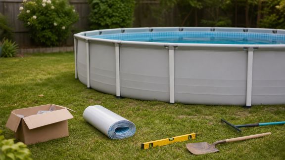Piscine hors-sol : étapes clés pour réussir l’installation chez soi